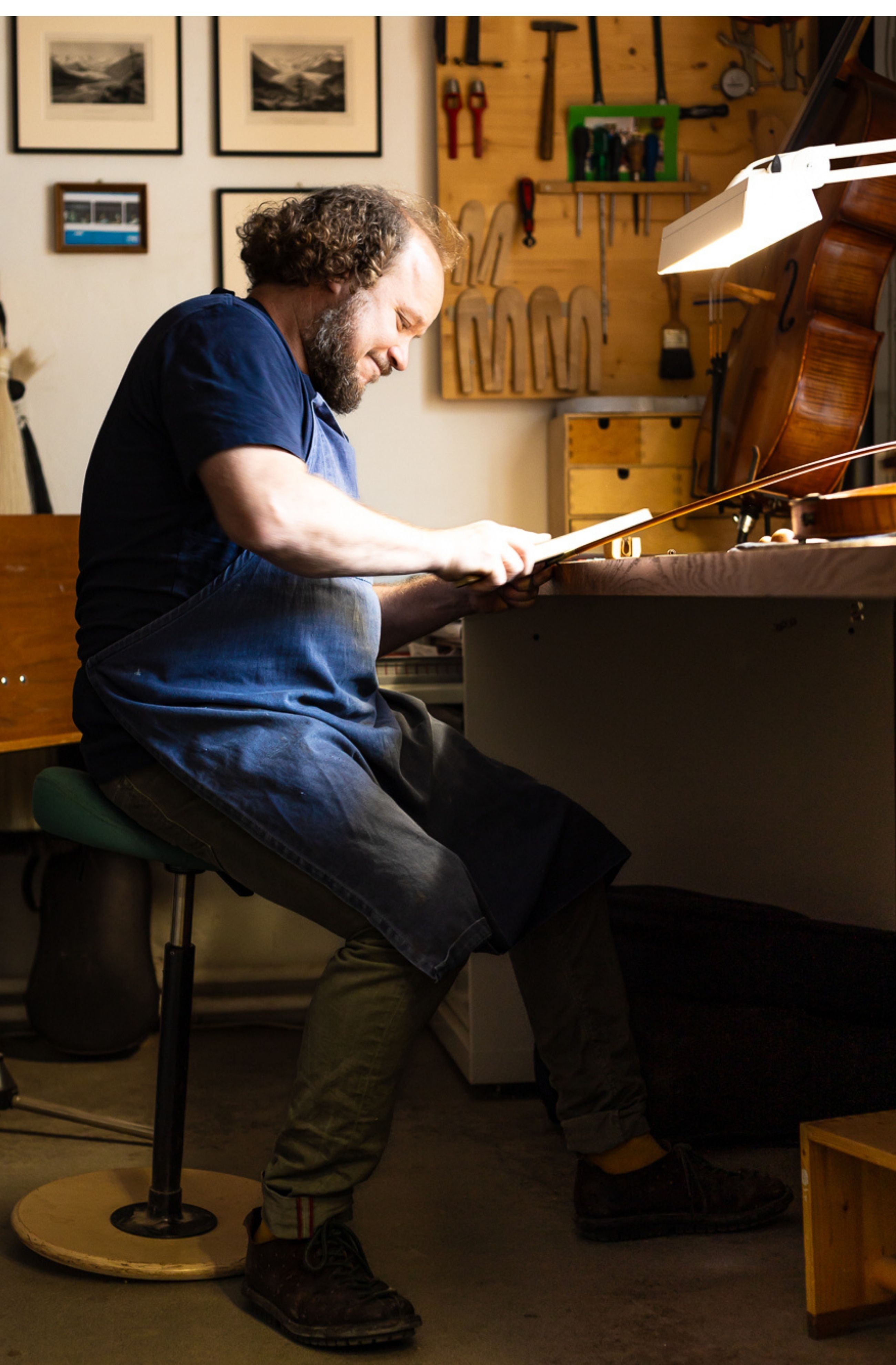 Business Reportage München, Geigenbauer