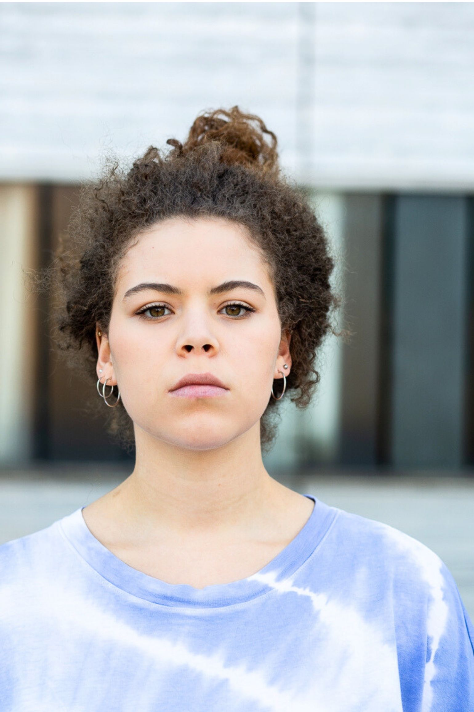 kreatives outdoor portrait für sedcard und website