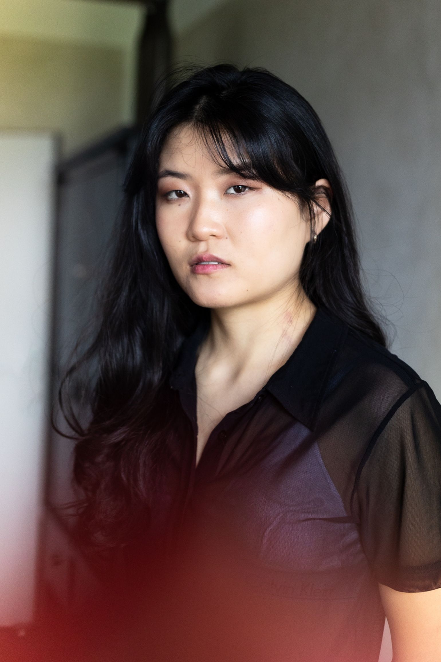 charakterporträt im studio für casting unterlagen